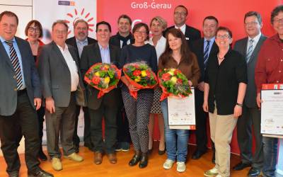 Gewinner des Abends, Jury und Veranstalter, Foto: C. Benz